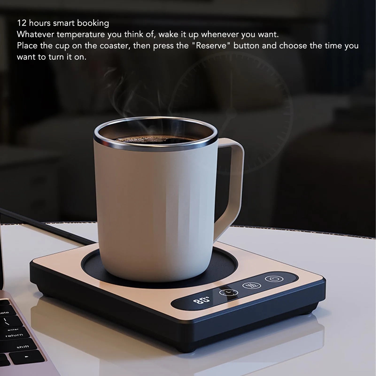Best Coffee Mug Warmer | Touch Control Coffee Cup Heater