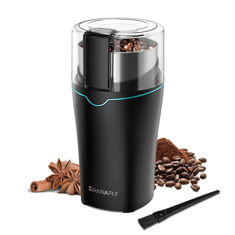 Coffee Bean Grinder | Removable Stainless Steel Cup