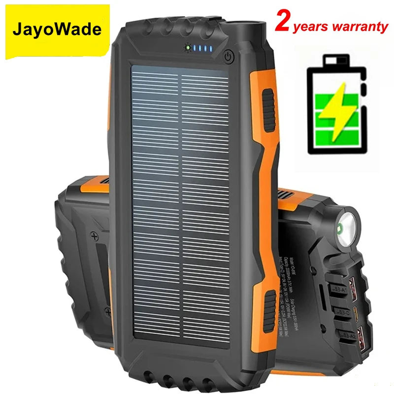 Solar Power Bank Charger | 42800mAh Solar Phone Charger