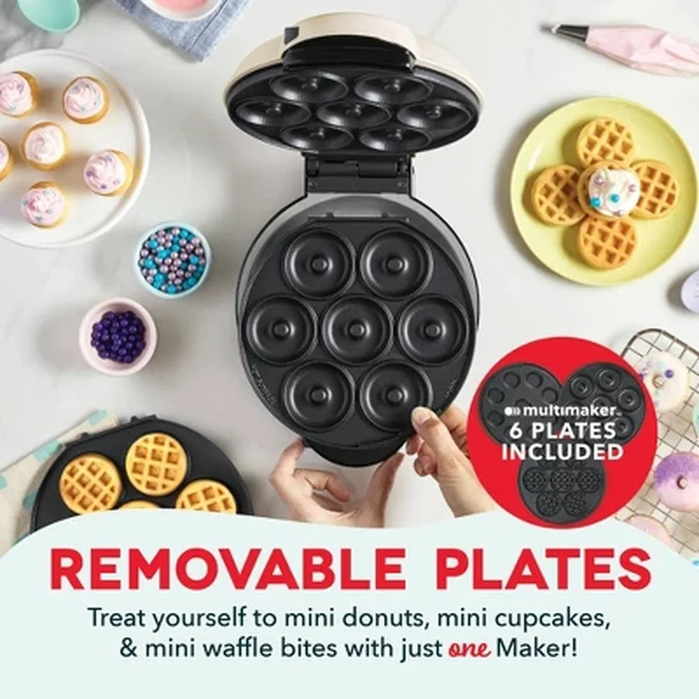 Multi Maker Donut Cupcake Plates | Treat Maker System Nonstick