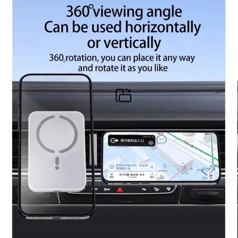 Magnetic iphone Charger | Magsafe Car Charger