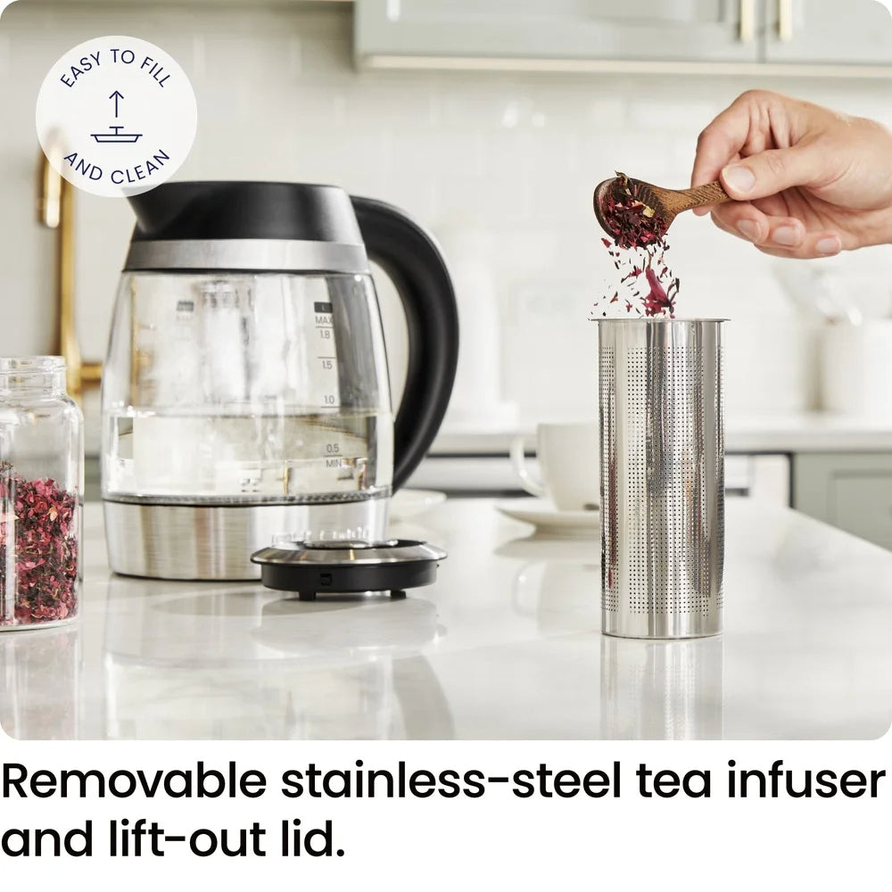 Best Electric Water Kettle | Tea Infuser Stainless Steel