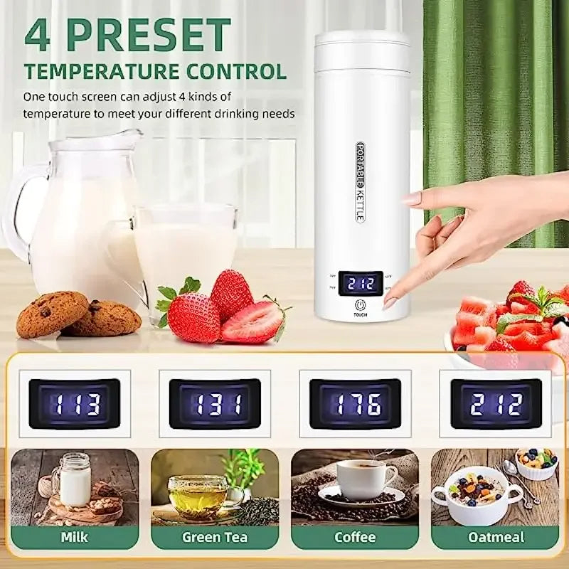 Travel Electric Kettle | Portable Tea Coffee Kettle