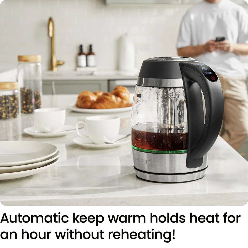 Best Electric Water Kettle | Tea Infuser Stainless Steel