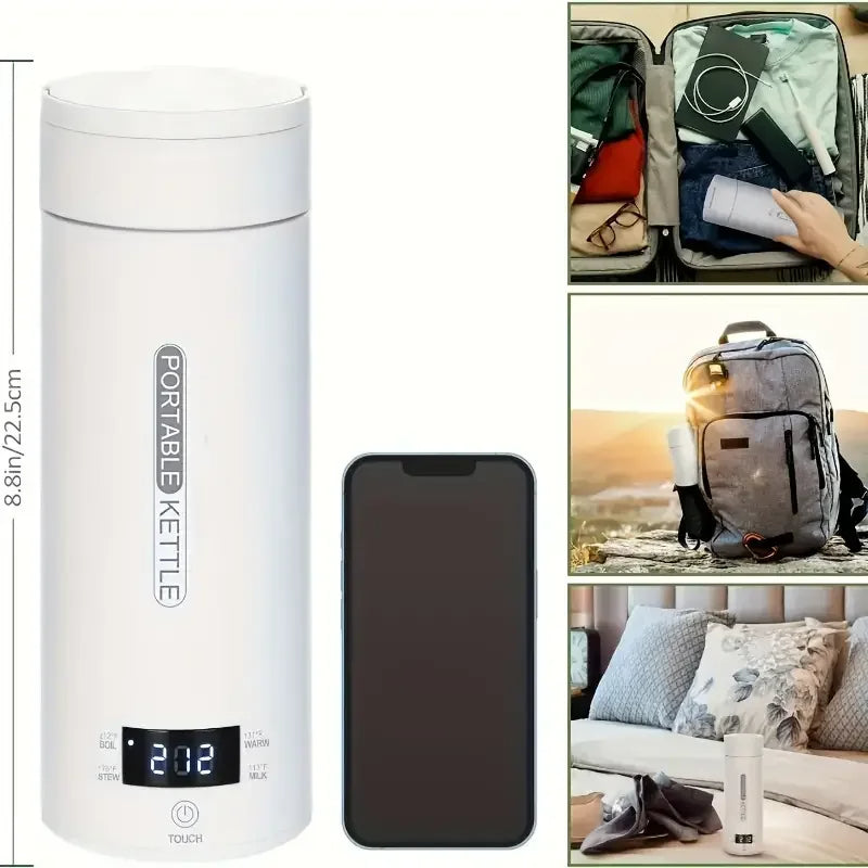 Travel Electric Kettle | Portable Tea Coffee Kettle