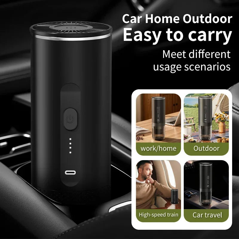 Portable Espresso Machine | Wireless Portable Espresso Capsule Three In One