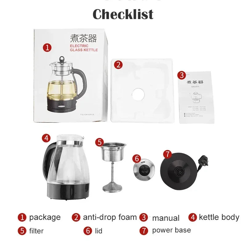 Tea Maker Steam | Fully Automatic Electric Kettle