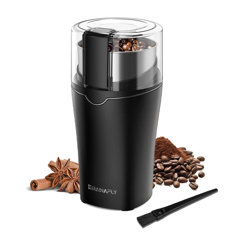Coffee Bean Grinder | Removable Stainless Steel Cup